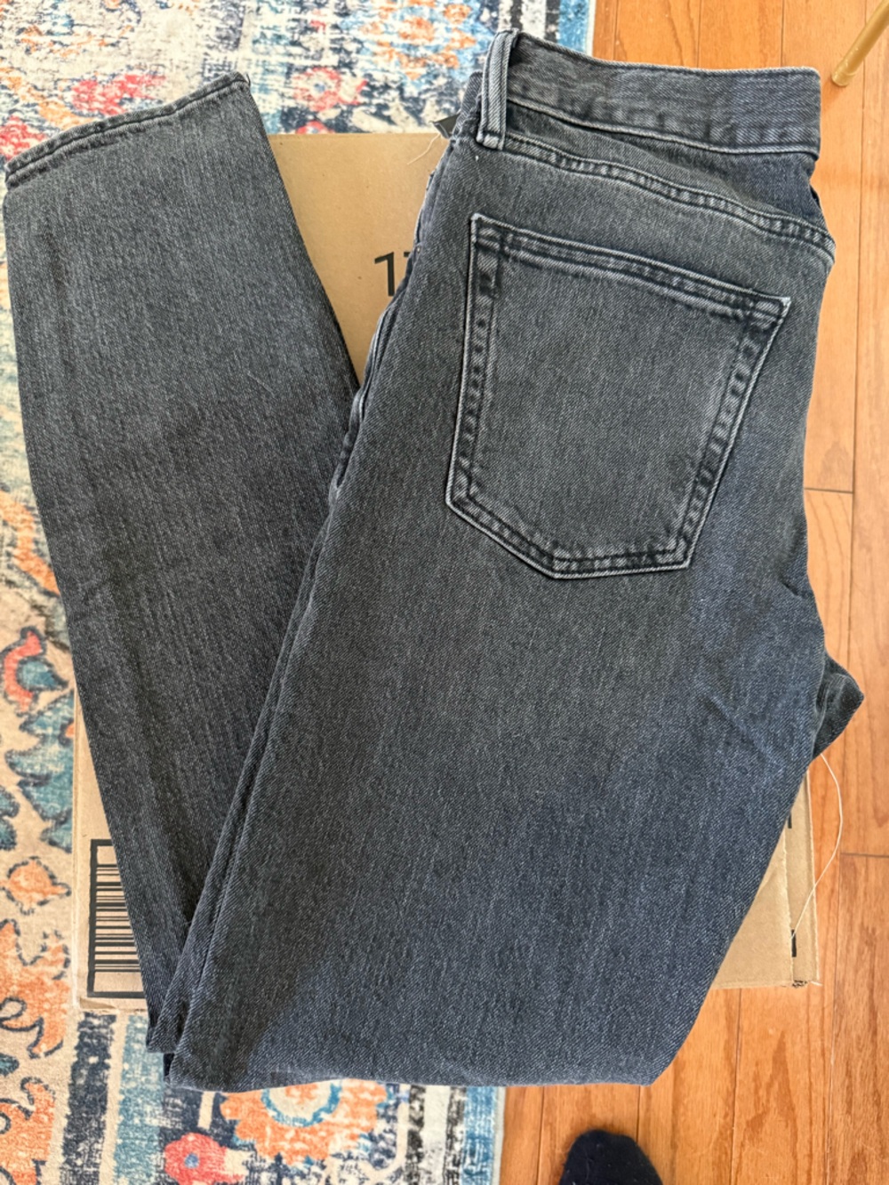 Old Navy Charcoal Straight-Leg Men's Jeans